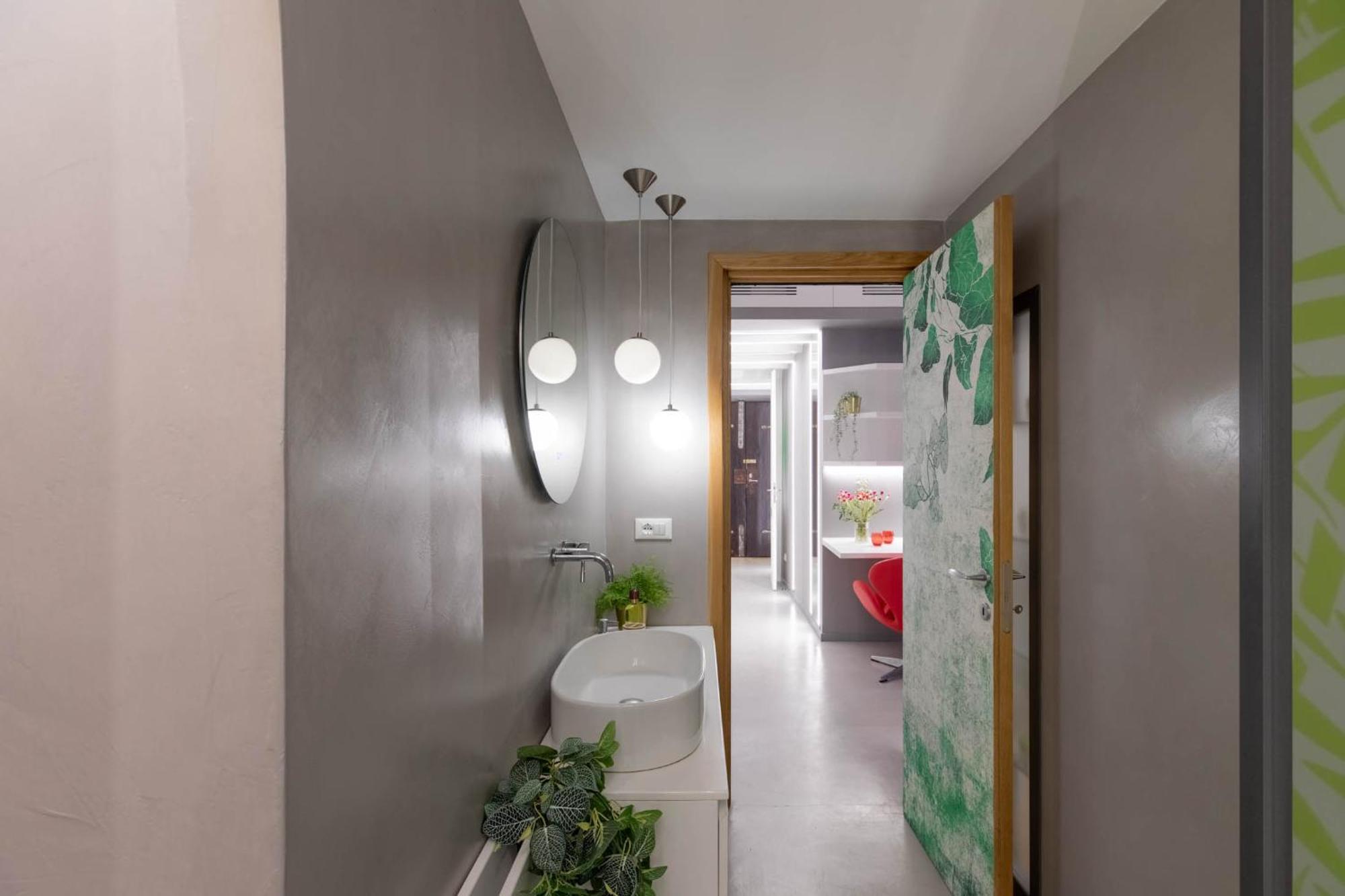 Appartamento Iflat Glass And Stone Loft Roma Esterno foto