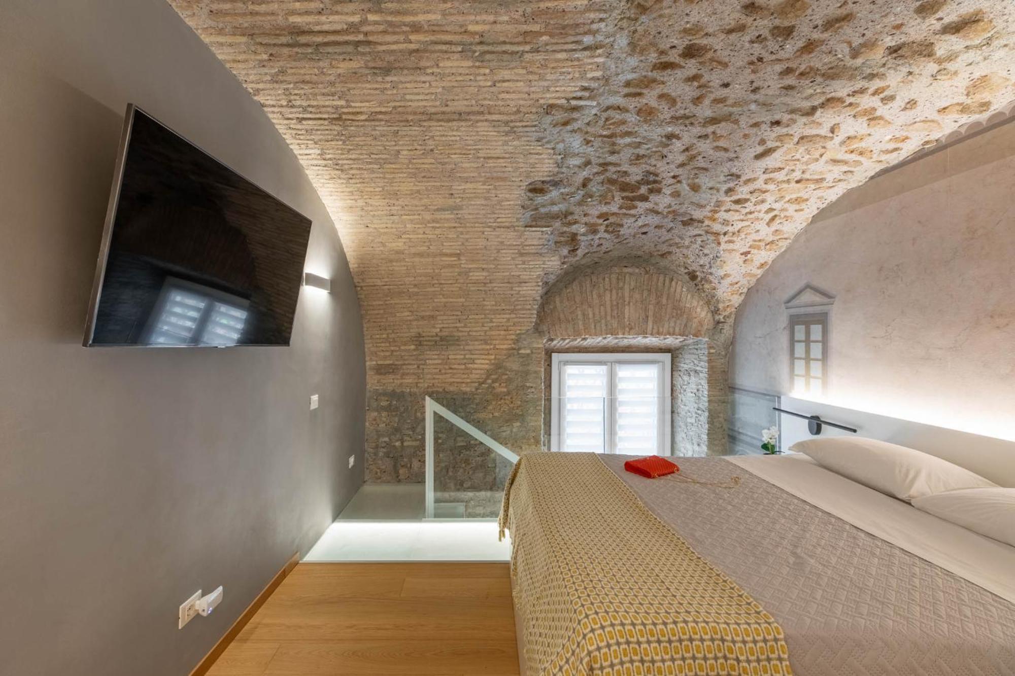 Appartamento Iflat Glass And Stone Loft Roma Esterno foto