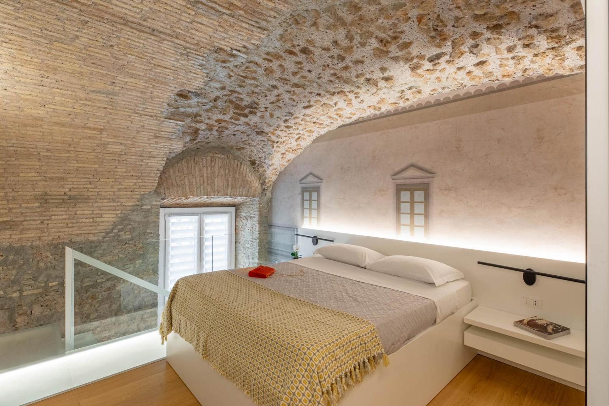 Appartamento Iflat Glass And Stone Loft Roma Esterno foto