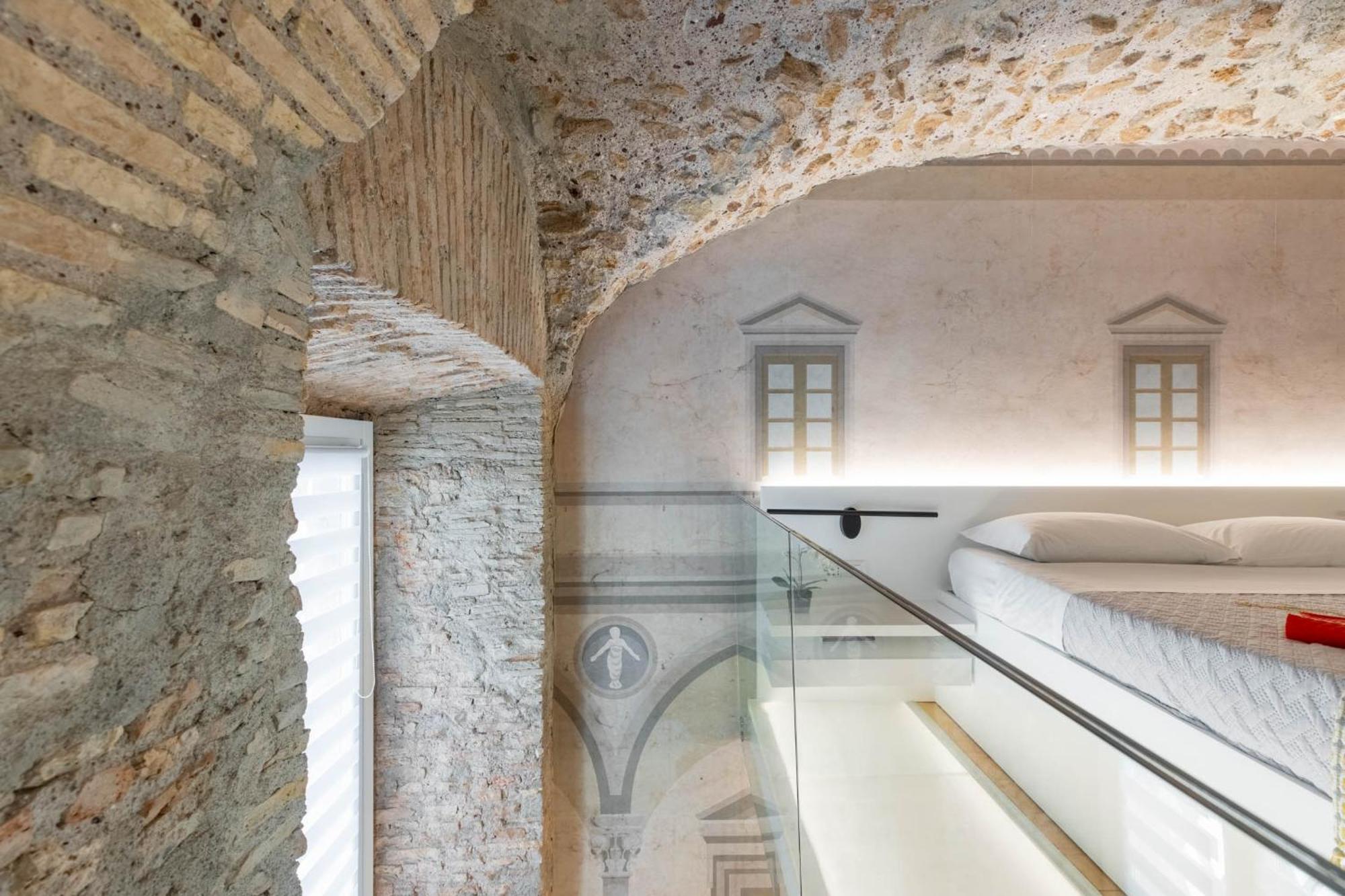 Appartamento Iflat Glass And Stone Loft Roma Esterno foto